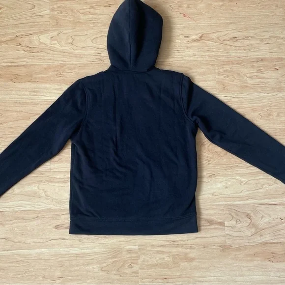Abercrombie & Fitch Youth Black Hoodie Jacket Camo Lined Sherpa Size 13/14 - Picture 4 of 7